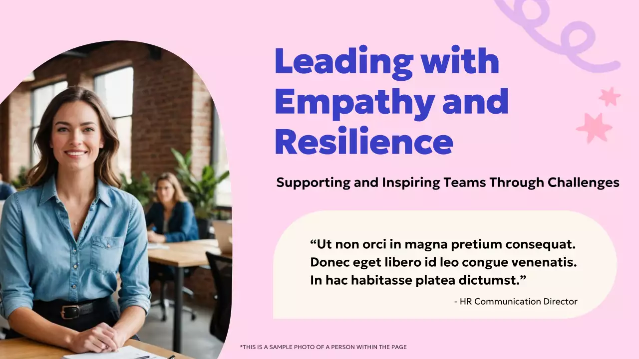 Presentasi Panduan Bisnis Modern Berwarna Pink