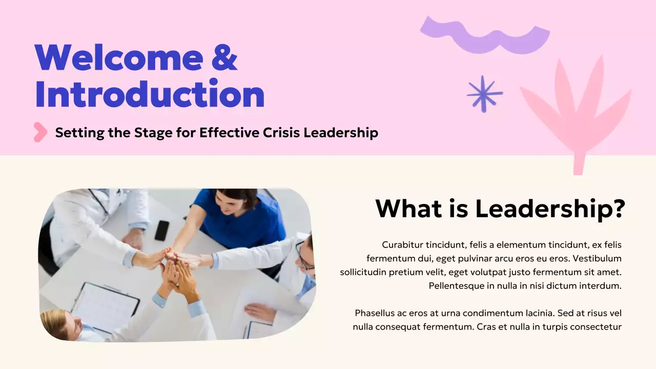 Presentasi Panduan Bisnis Modern Berwarna Pink