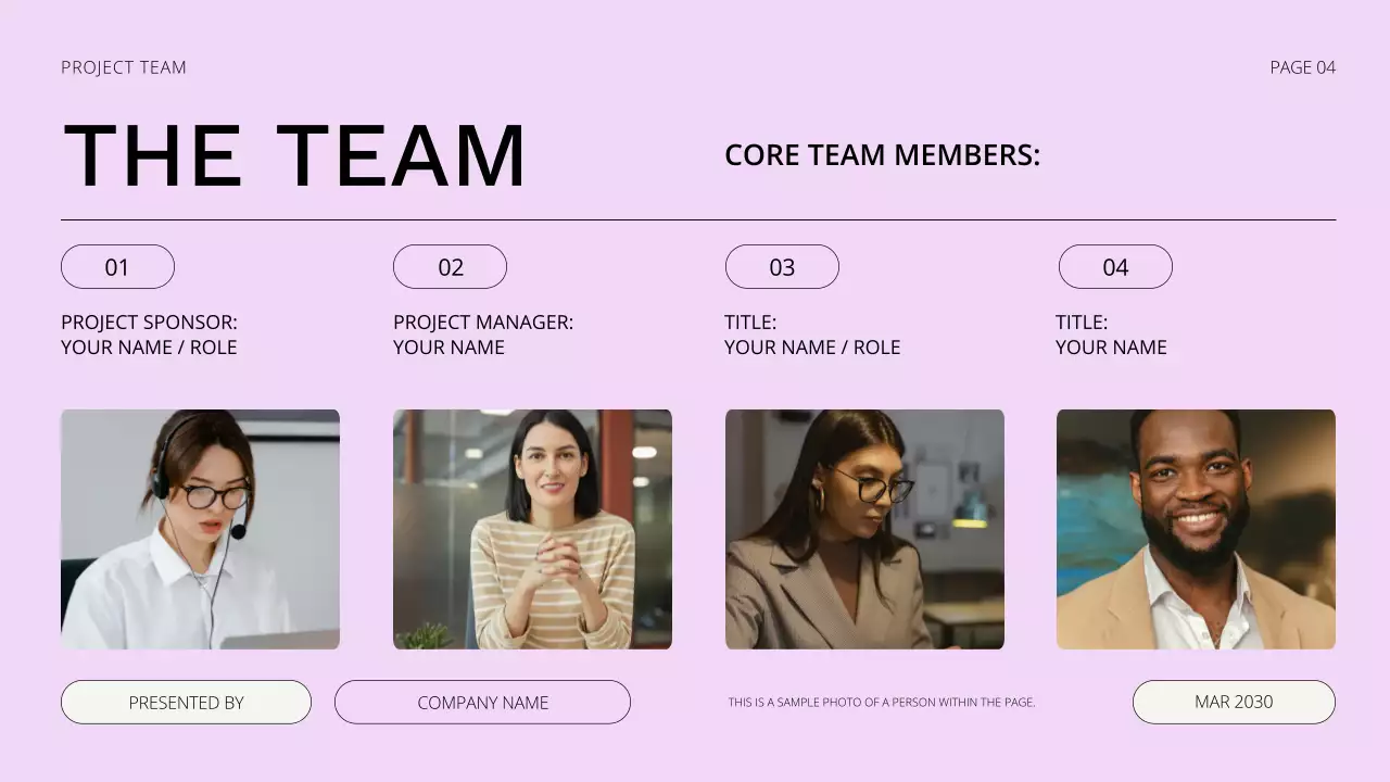 Project Kick-Off Meeting Presentation