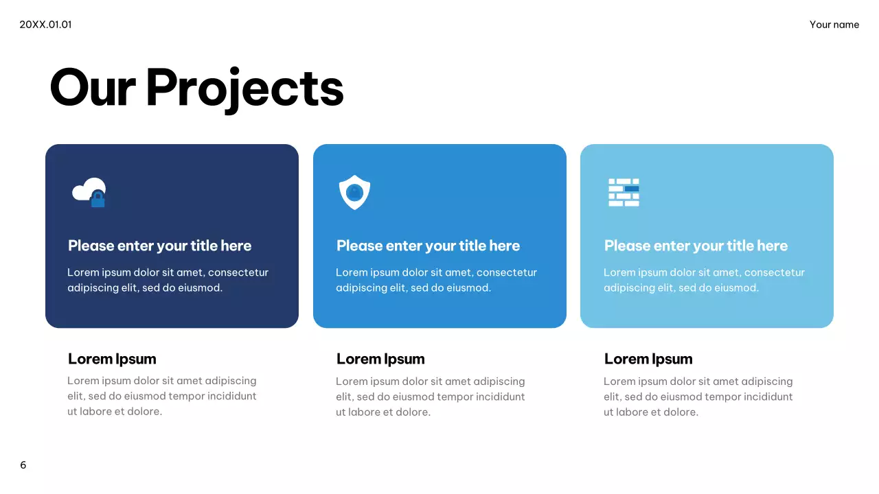 Blue Modern IT Solution Corporate Presentation