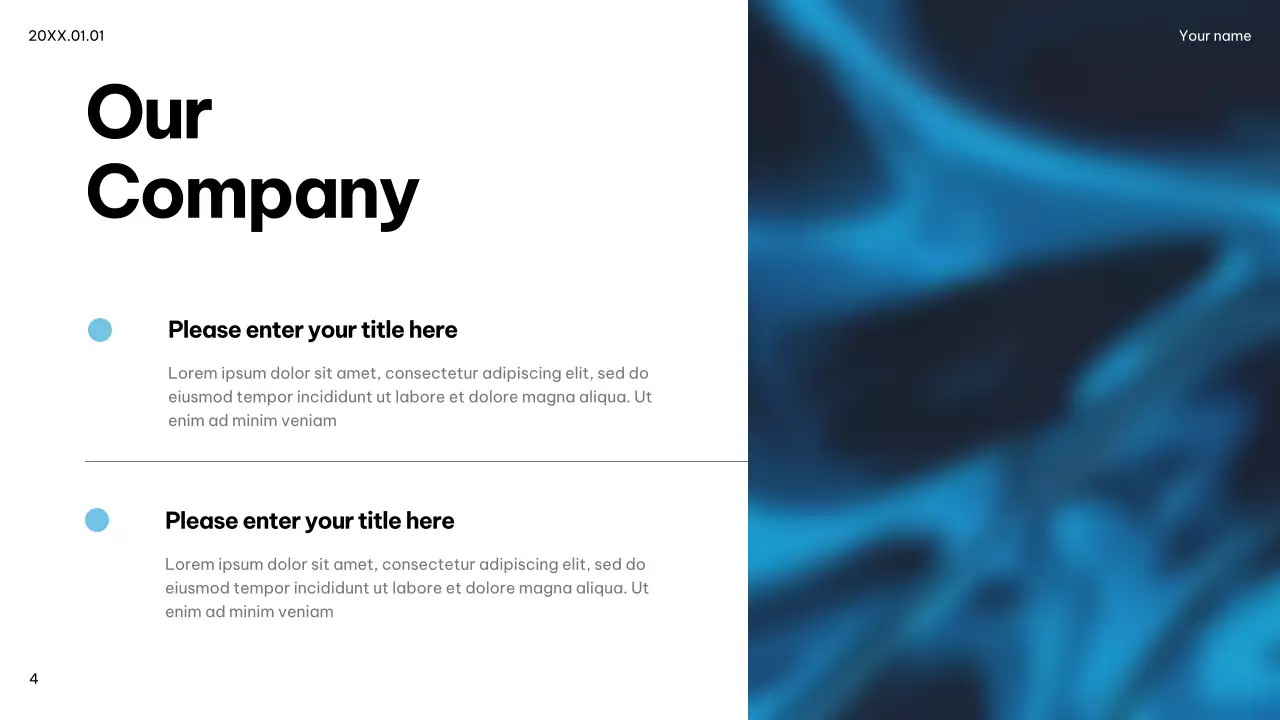 Blue Modern IT Solution Corporate Presentation