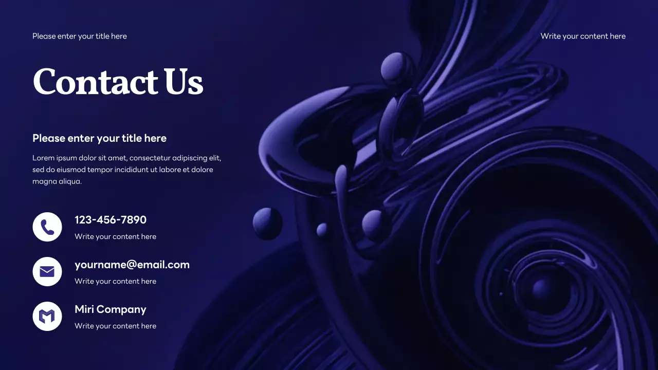 Navy Professional IT Solution Corporate Presentation