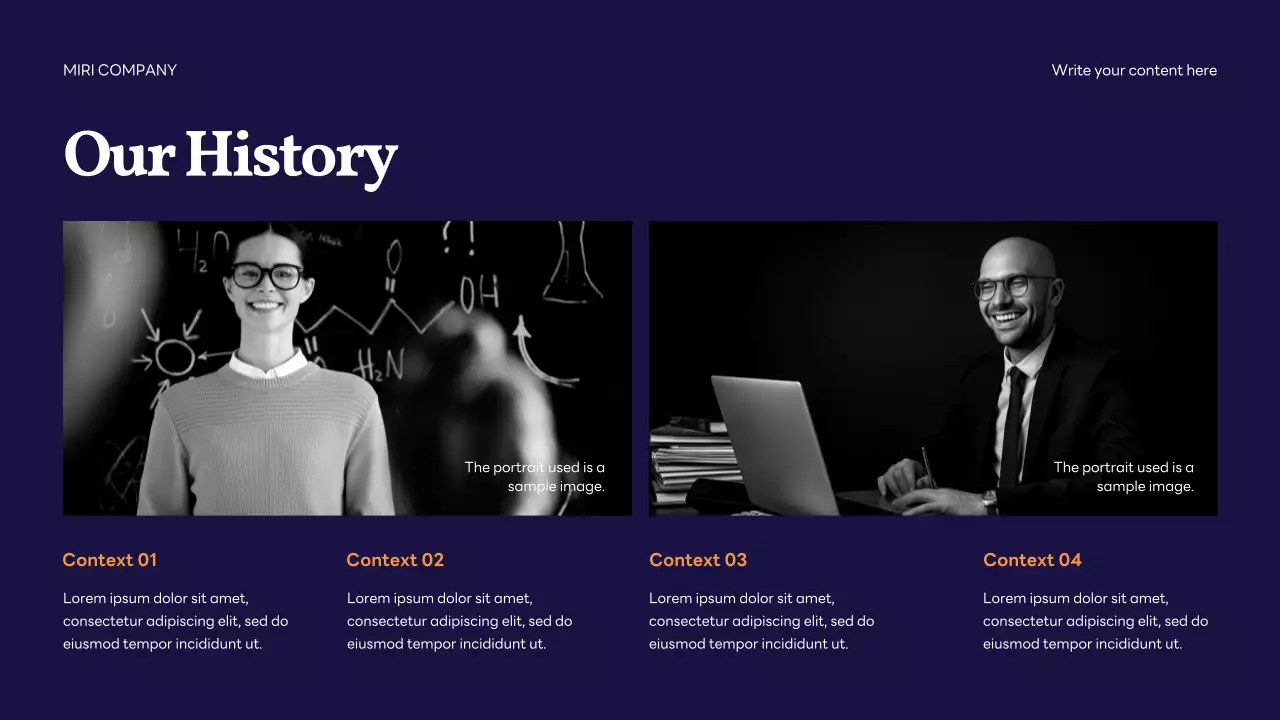 Navy Professional IT Solution Corporate Presentation