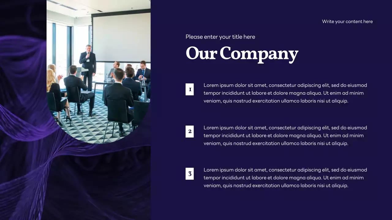 Navy Professional IT Solution Corporate Presentation