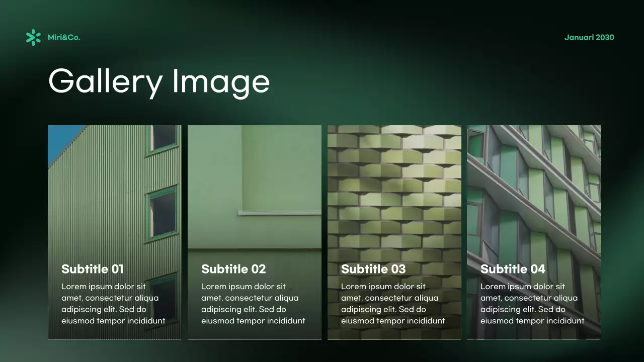 Green Modern Cybersecurity Presentation