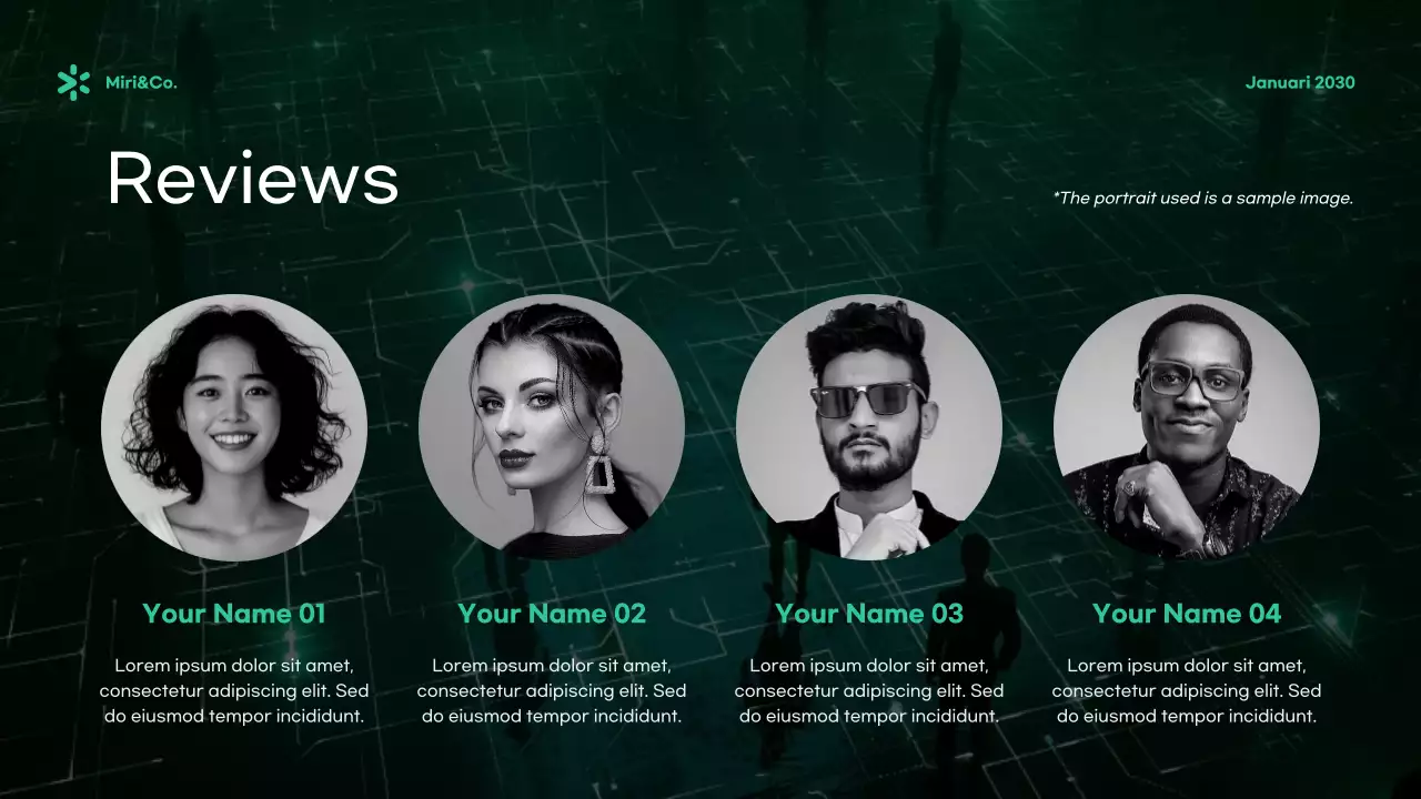 Green Modern Cybersecurity Presentation