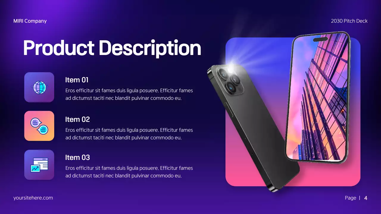 Colorful Modern Media Pitch Presentation