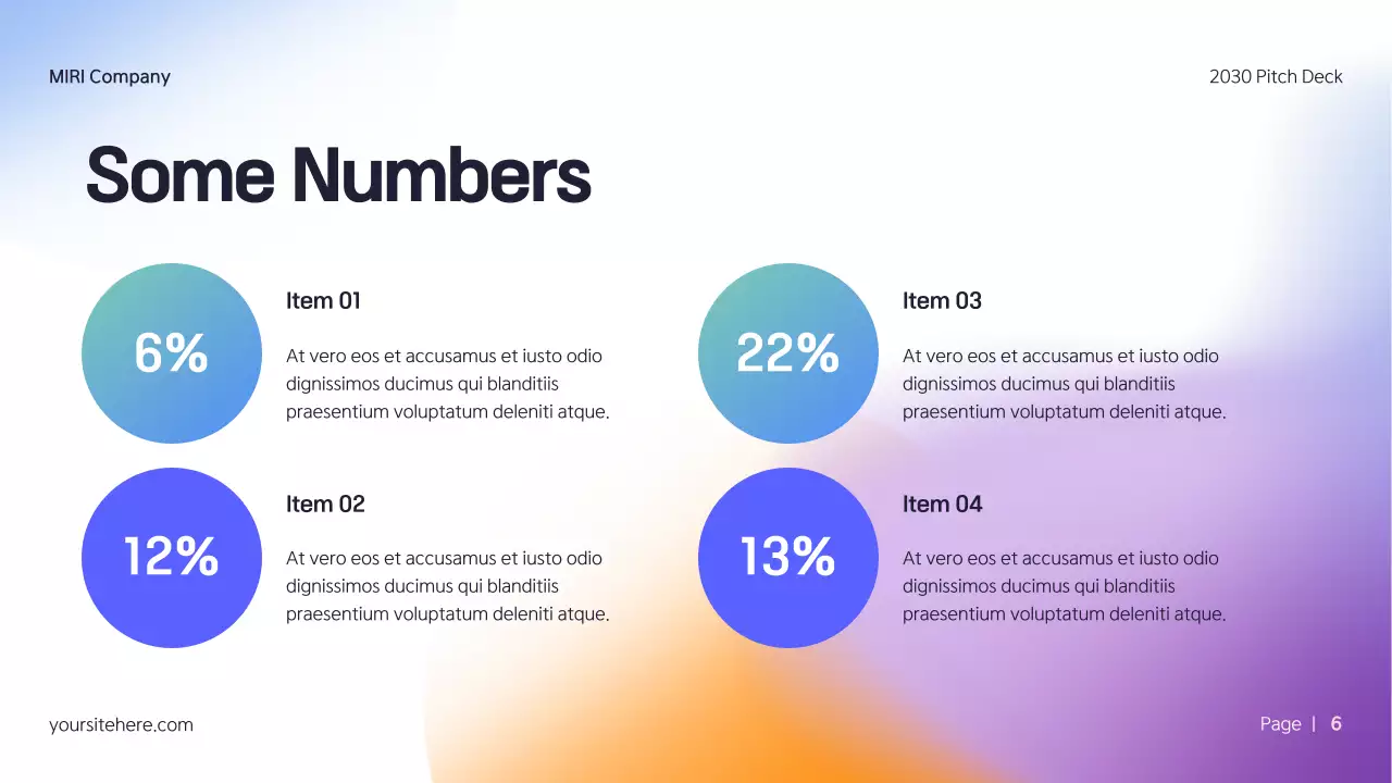 Colorful Modern Media Pitch Presentation