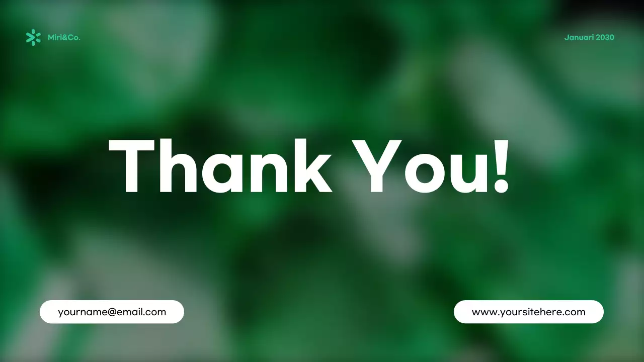 Green Modern Cybersecurity Presentation