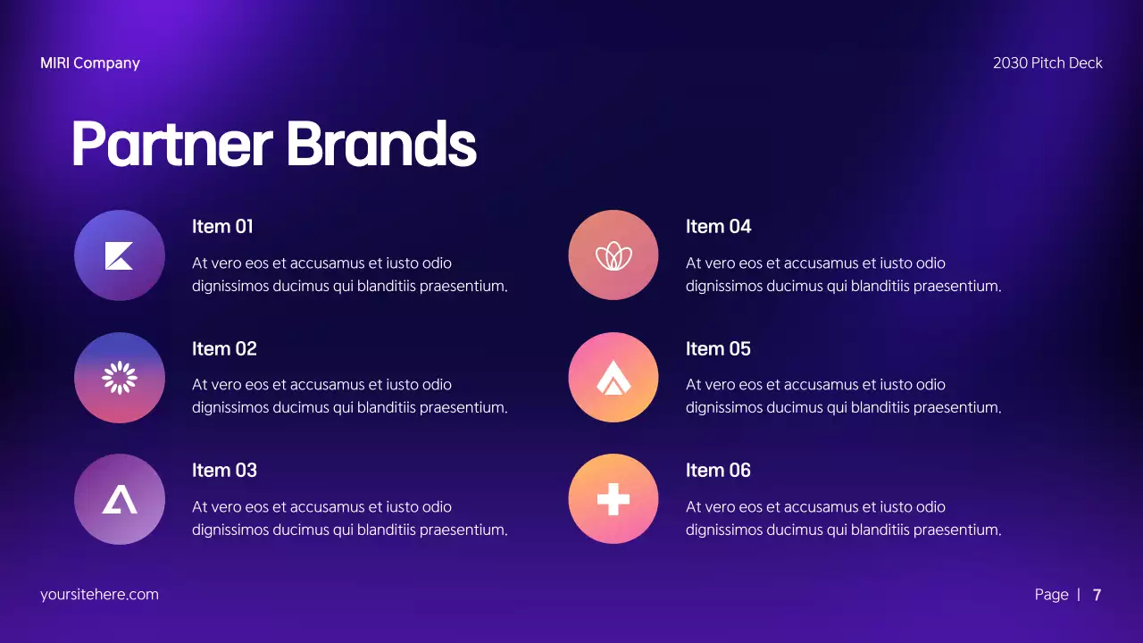 Colorful Modern Media Pitch Presentation