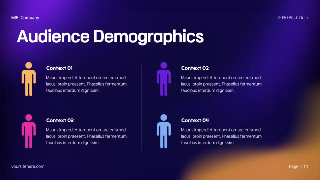 Colorful Modern Media Pitch Presentation