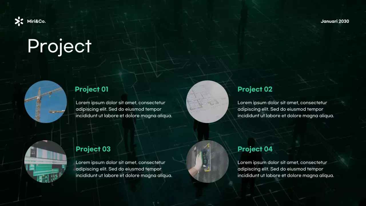 Green Modern Cybersecurity Presentation