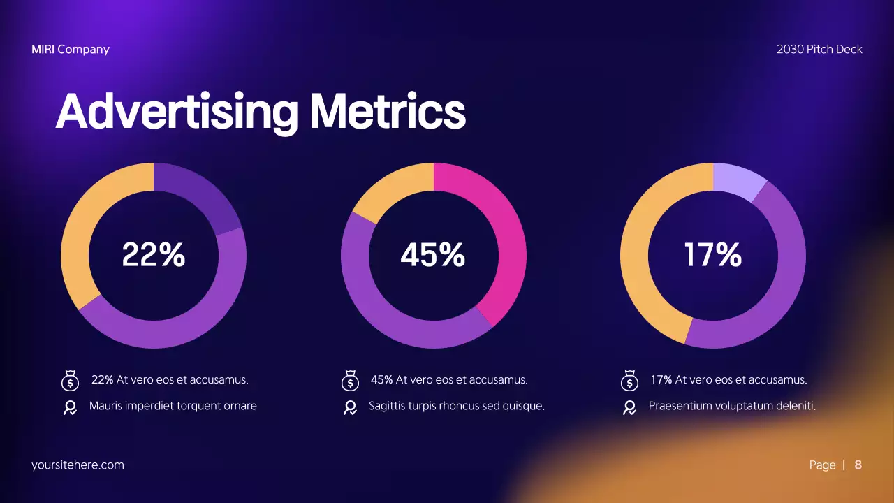 Colorful Modern Media Pitch Presentation