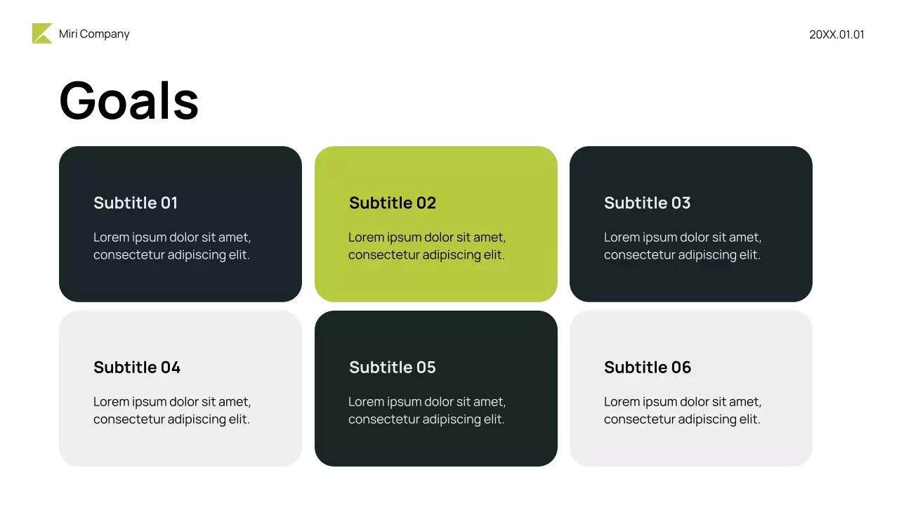 Green Modern Budget Review Presentation