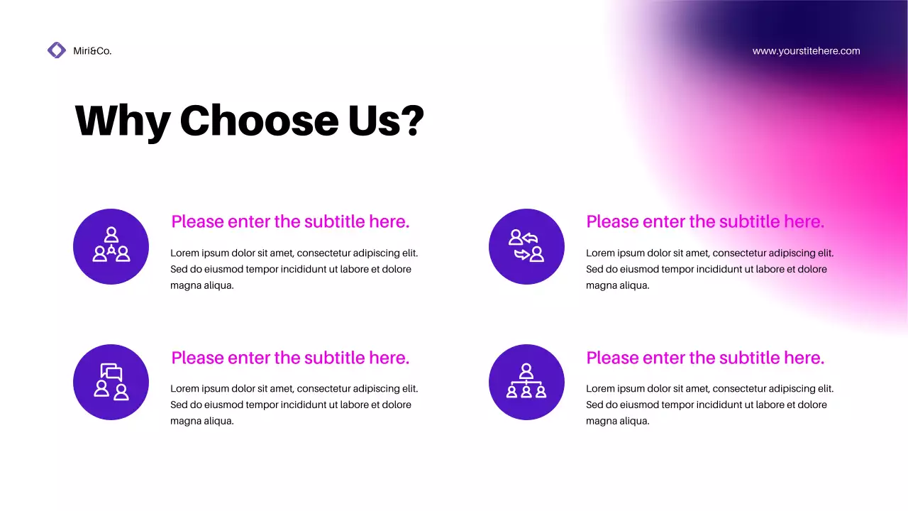 Neon Modern Cybersecurity Agency Presentation