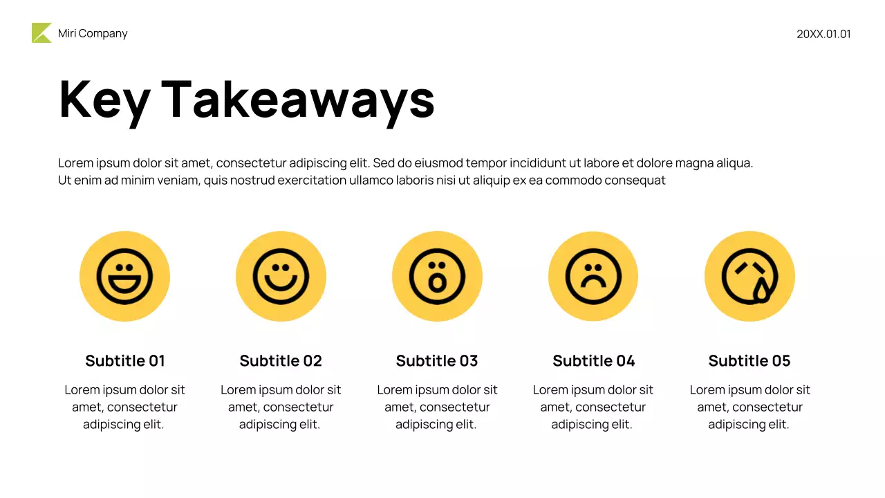 Green Modern Budget Review Presentation