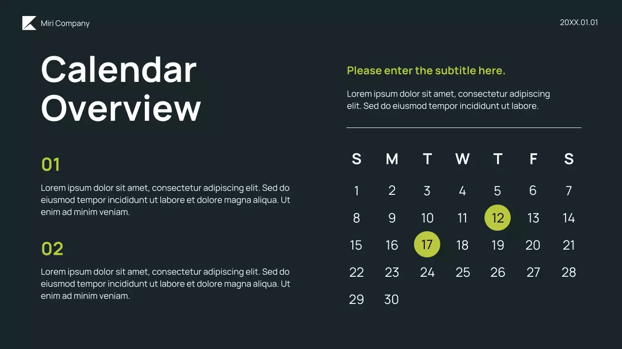 Green Modern Budget Review Presentation