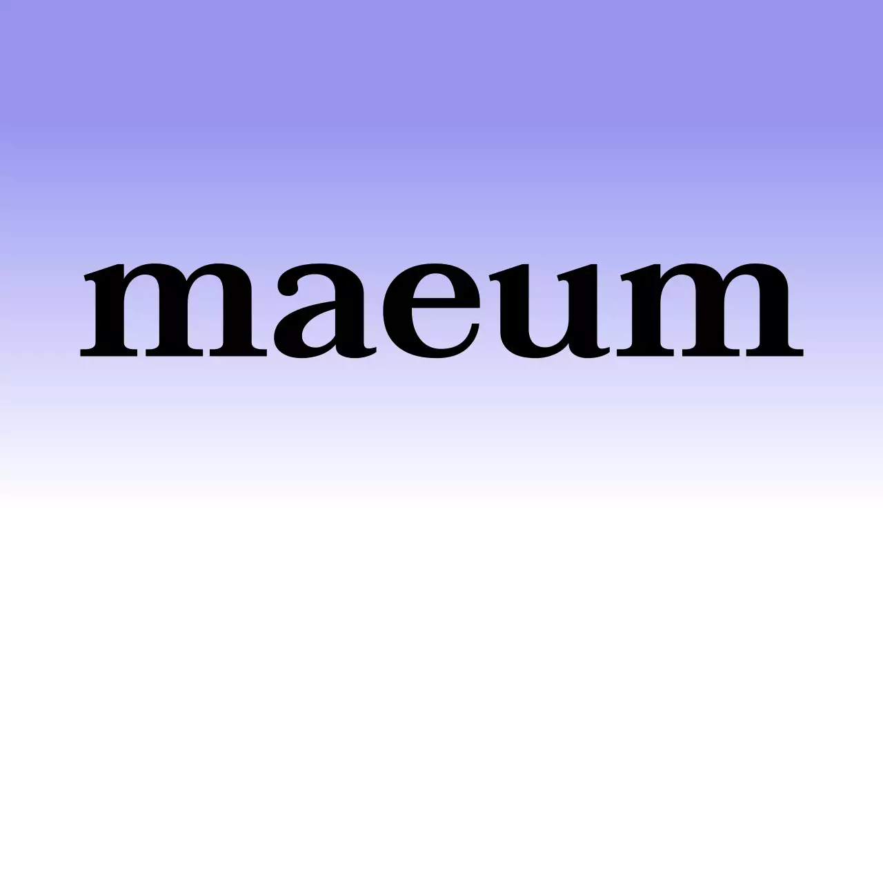 그라데이션 미니멀 로고 디자인