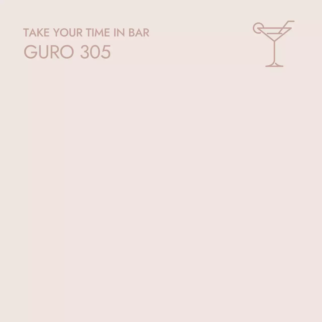 베이지 미니멀한 아이콘 문구