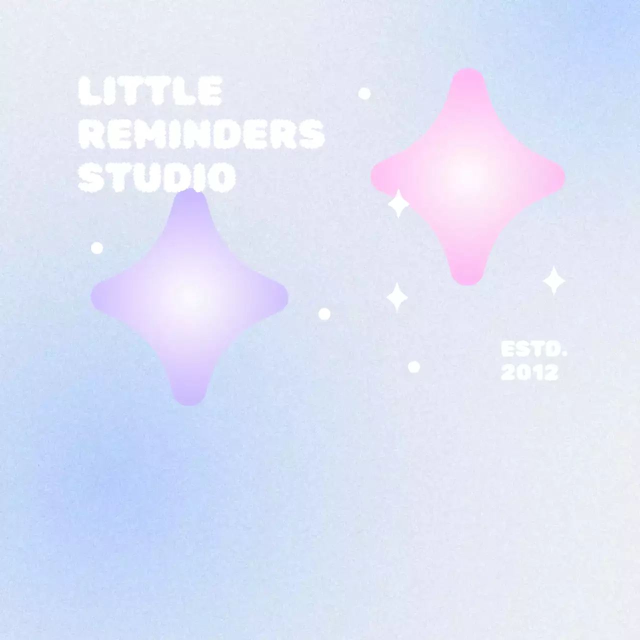 그라데이션 심플 메모지 문구