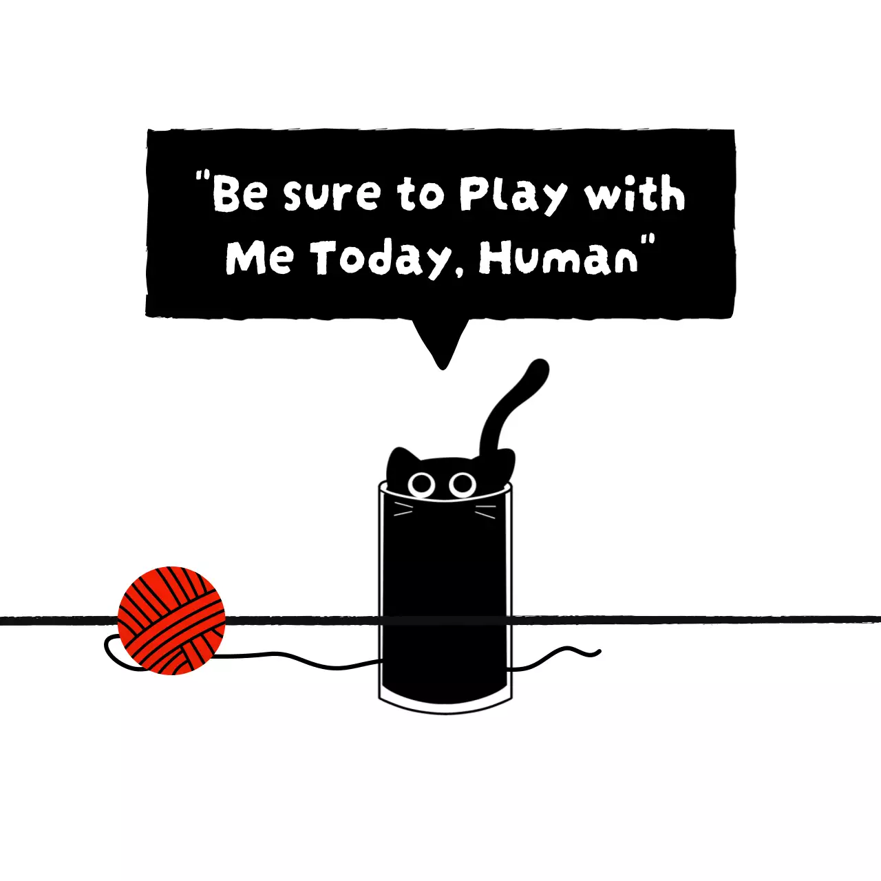 귀여운 고양이 일러스트가 있는 메모지 문구