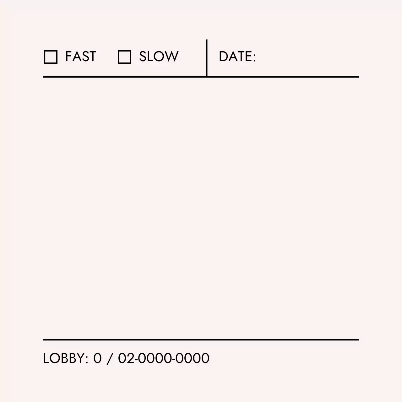 베이지 미니멀한 아이콘 문구