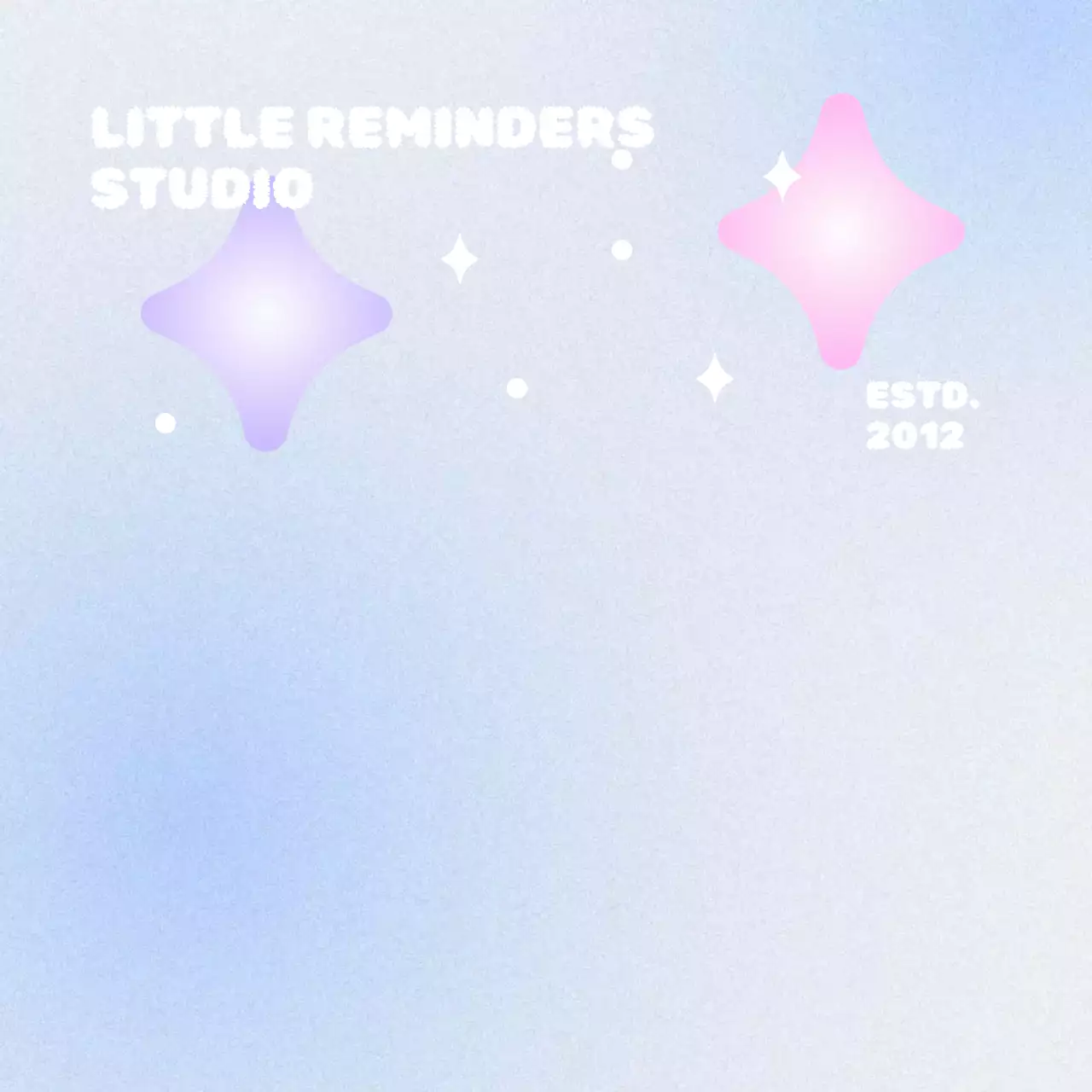 그라데이션 심플 메모지 문구