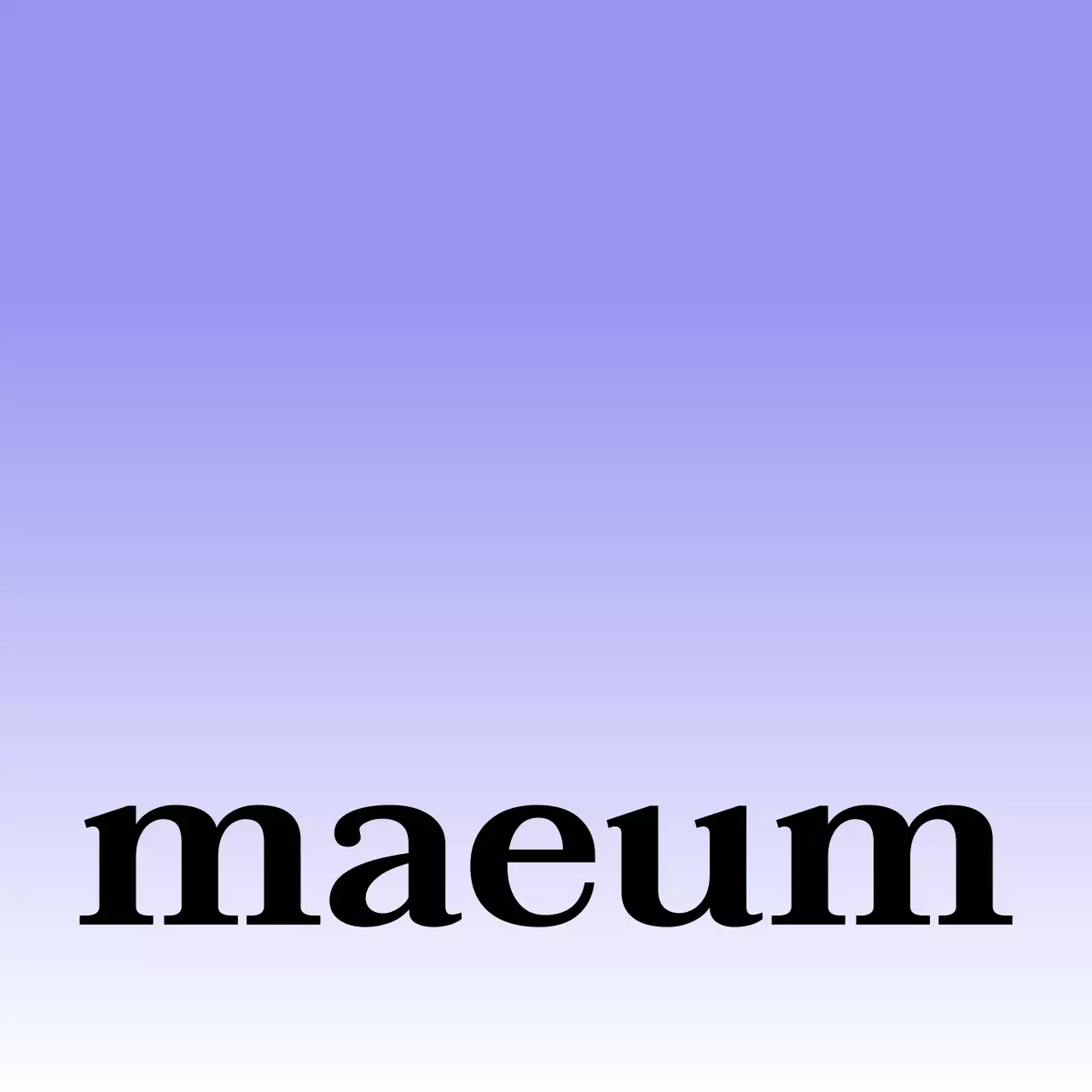 그라데이션 미니멀 로고 디자인