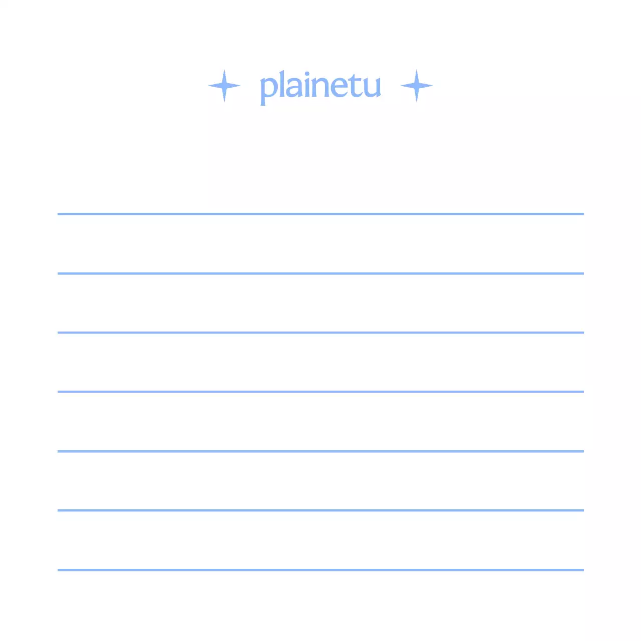 심플한 타이포그래피 메모지 문구