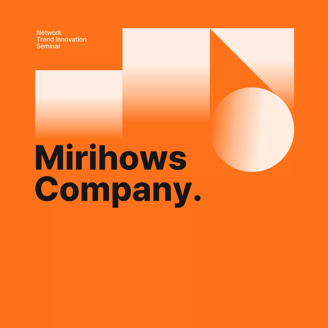 오렌지 블랙의 기업 웰컴 키트