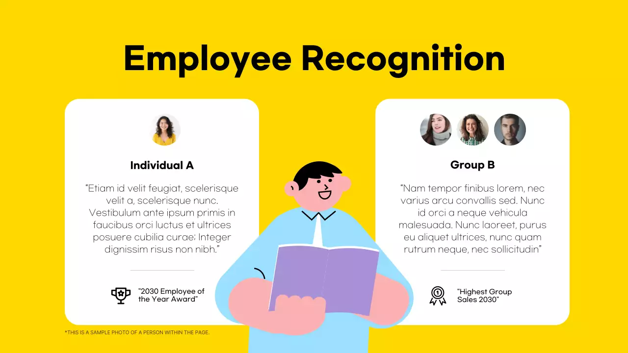 Yellow Modern Town Hall Meeting Presentation