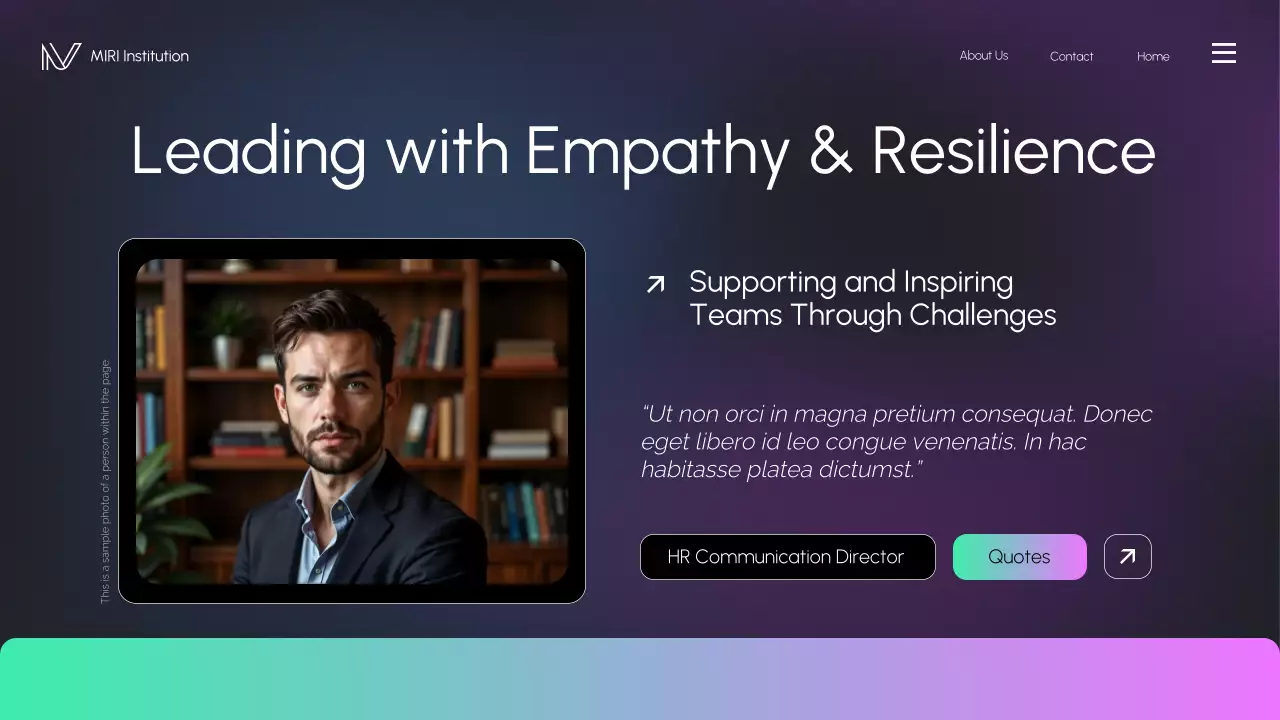 Blue Modern Business Webinar Materials Presentation