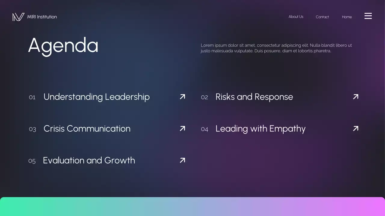Blue Modern Business Webinar Materials Presentation