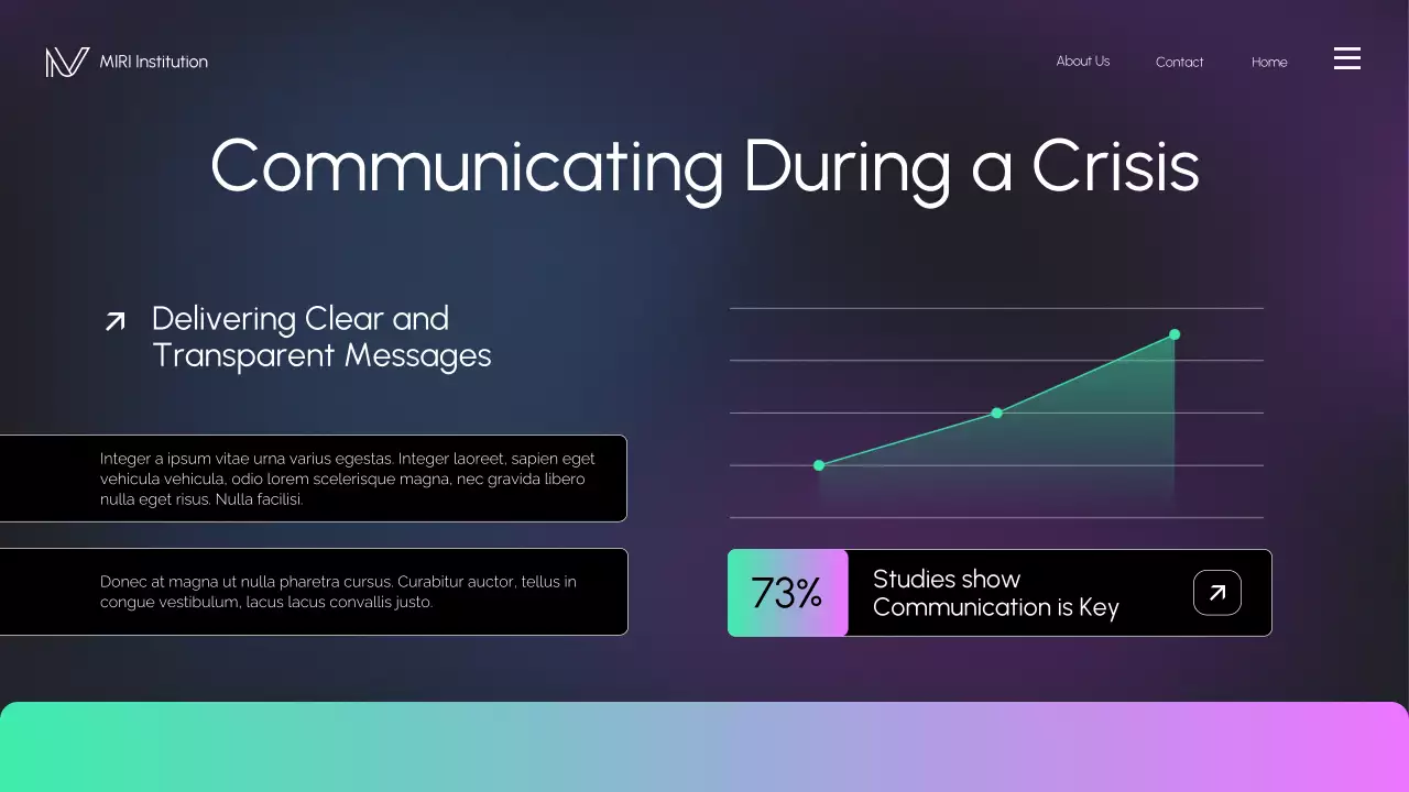 Blue Modern Business Webinar Materials Presentation