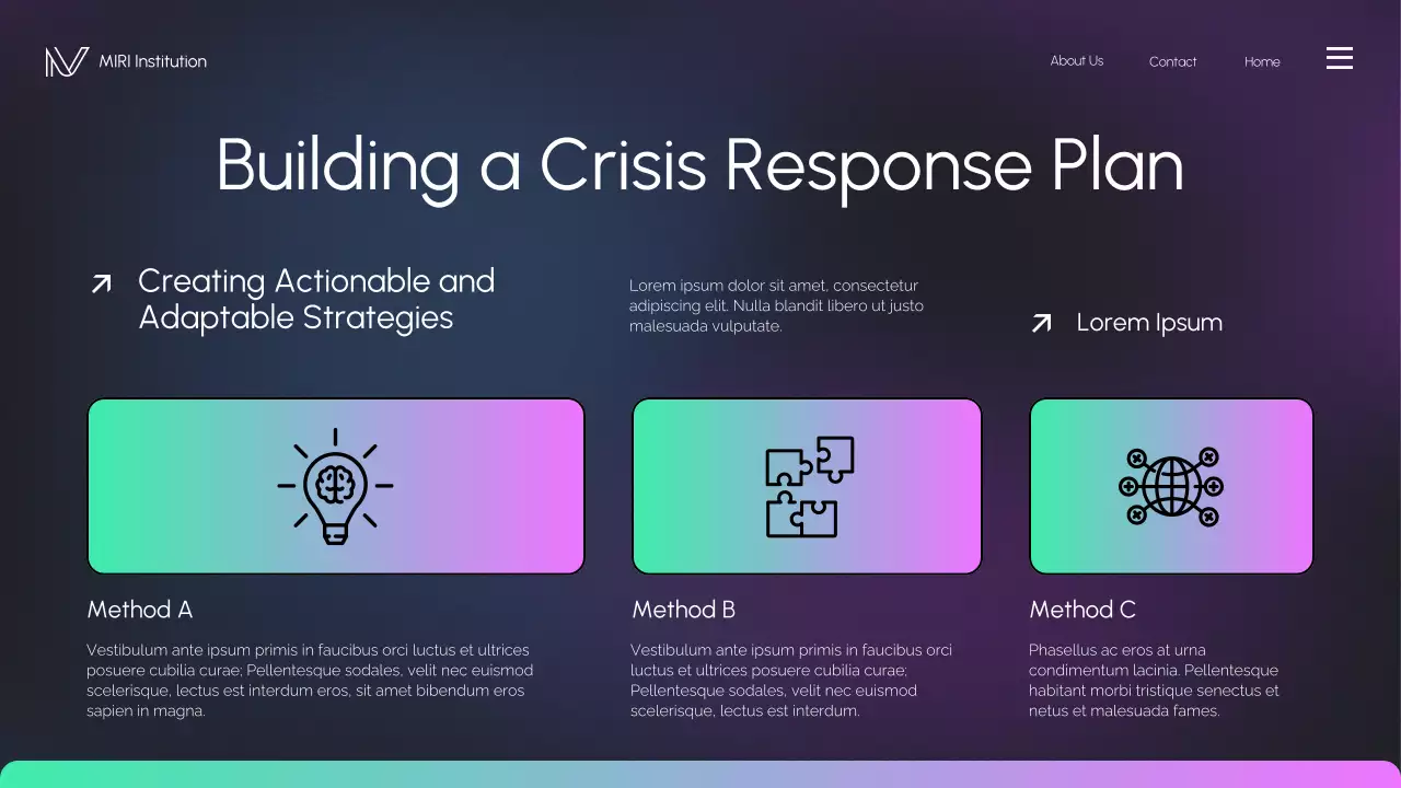 Blue Modern Business Webinar Materials Presentation