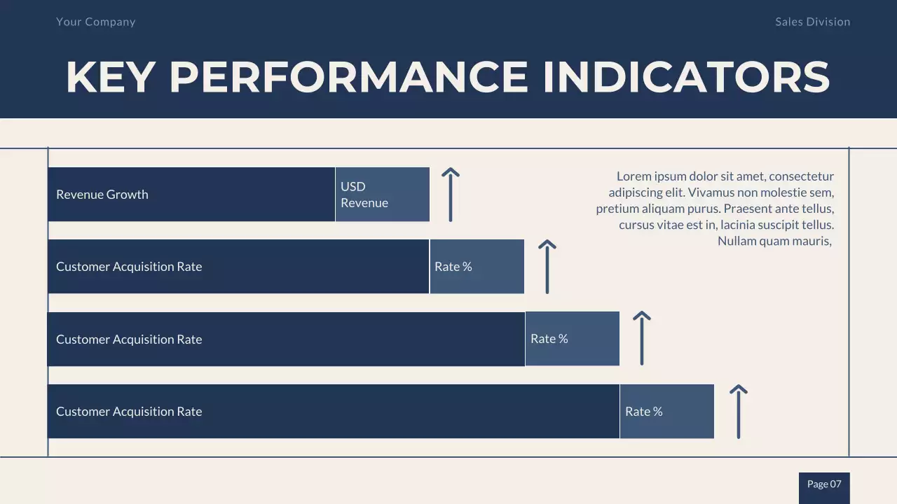 Blue Professional Sales Strategy Presentation