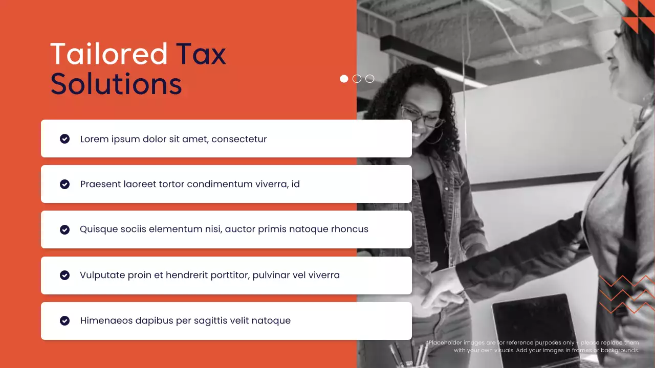 Navy Professional Tax Consulting Presentation