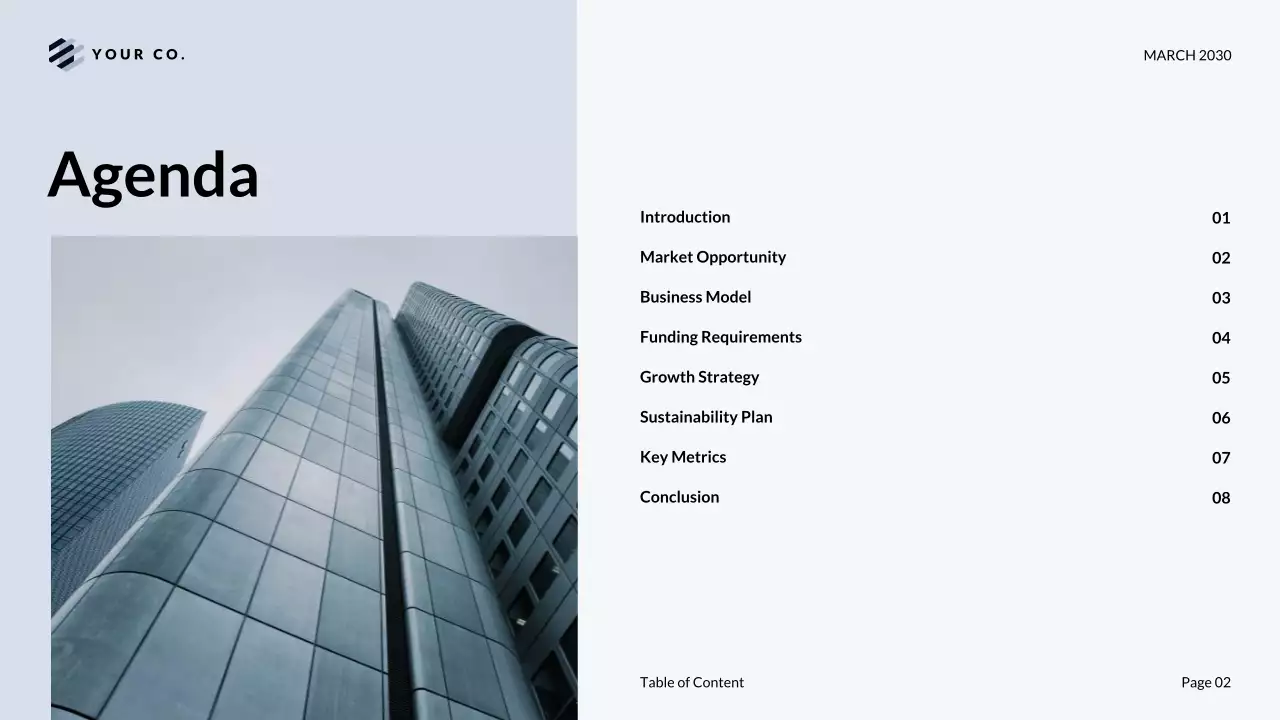 Grey Professional Startup Funding Pitch Presentation