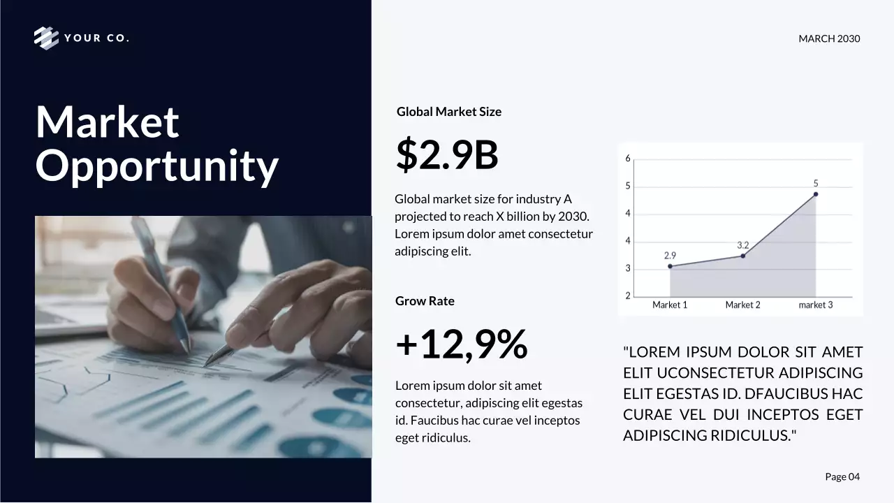 Grey Professional Startup Funding Pitch Presentation
