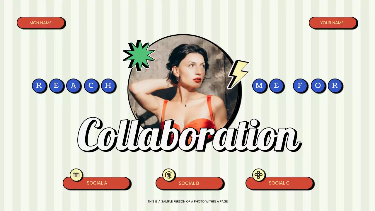 Red Retro Creative Portfolio Presentation