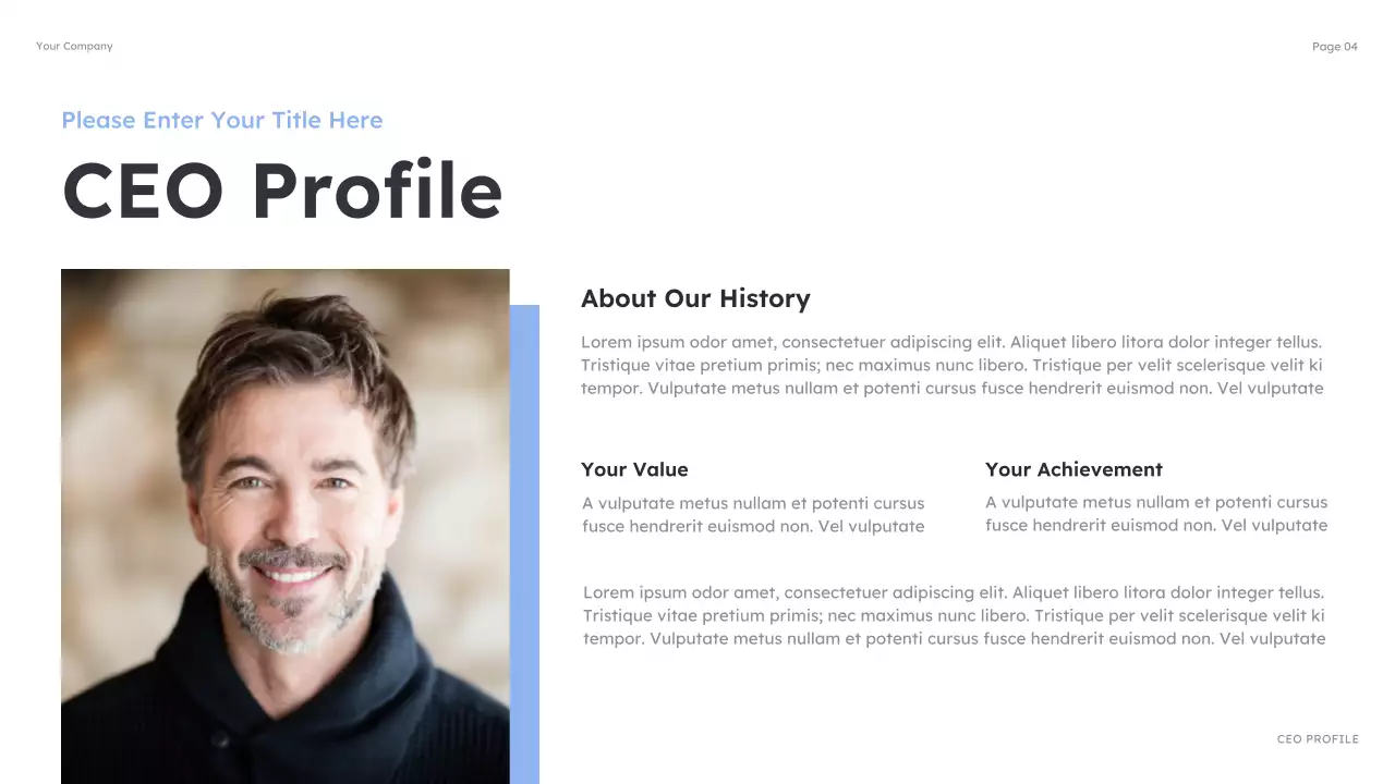 Blue Modern HR Management Guide Presentation