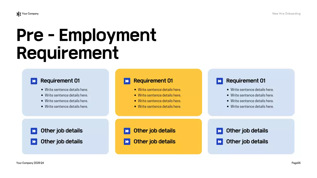 Yellow Modern Onboarding Guide Presentation