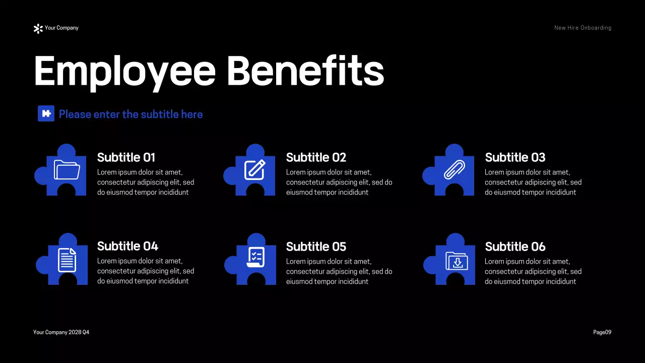 Yellow Modern Onboarding Guide Presentation