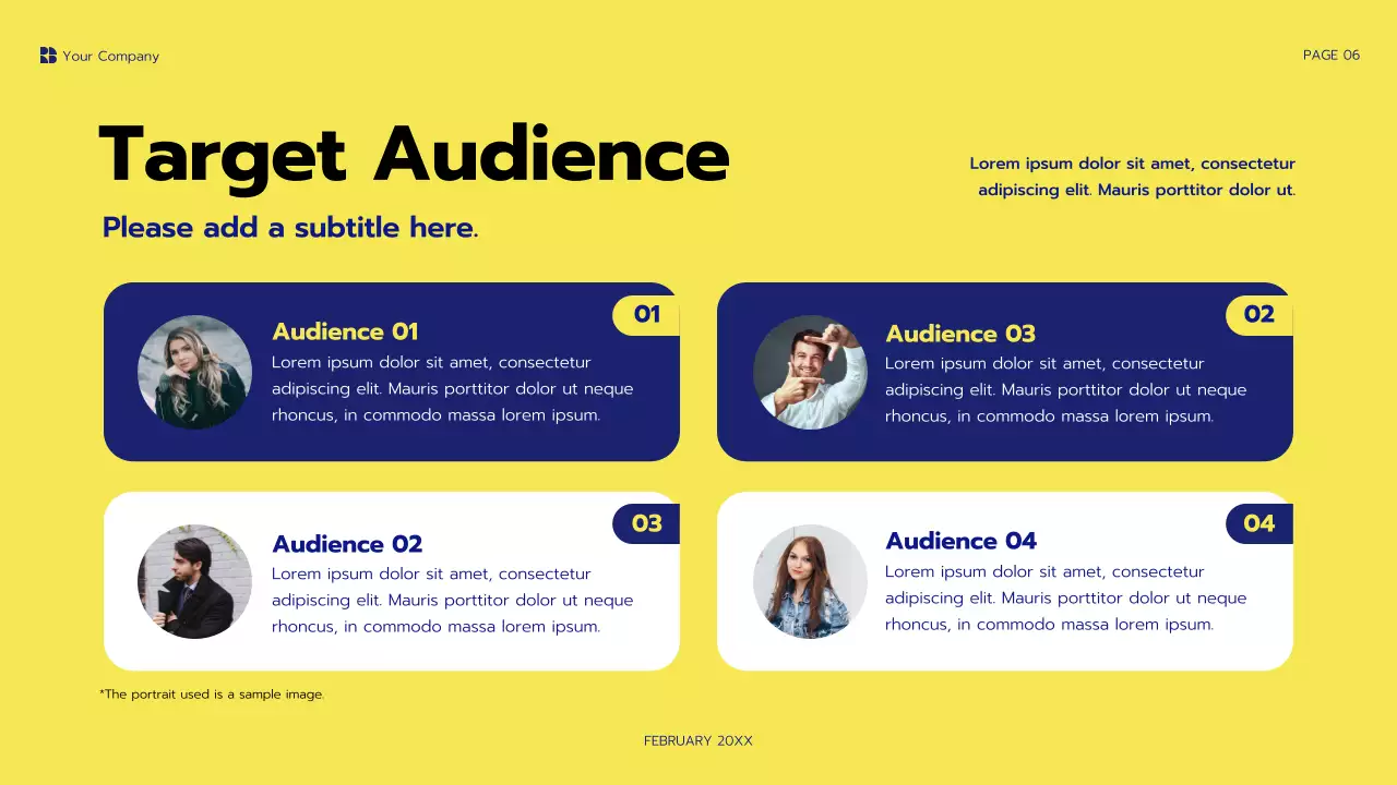Blue Modern Project Roadmap Presentation