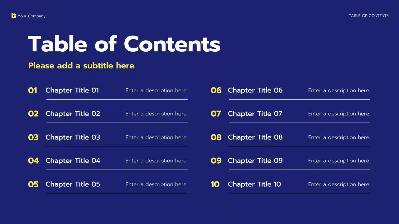 Blue Modern Project Roadmap Presentation