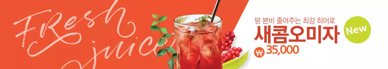 새콤달콤 오미자