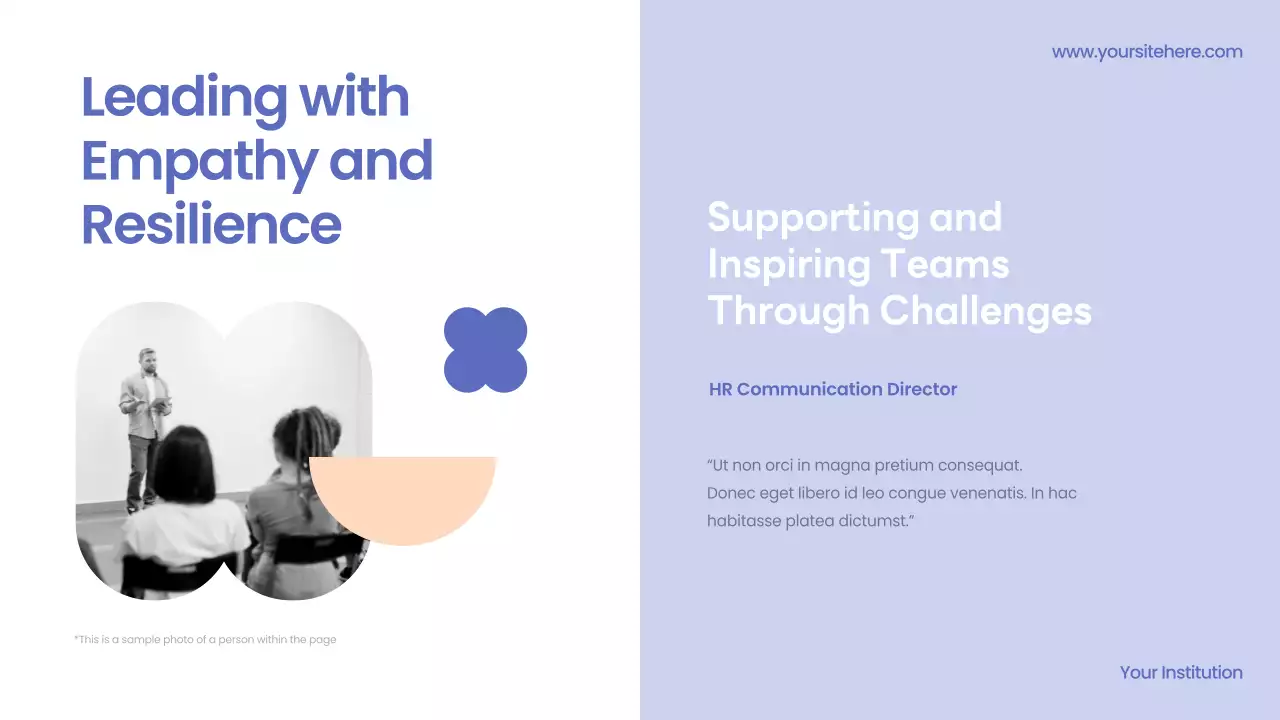 Purple Modern Leadership Guide Presentation