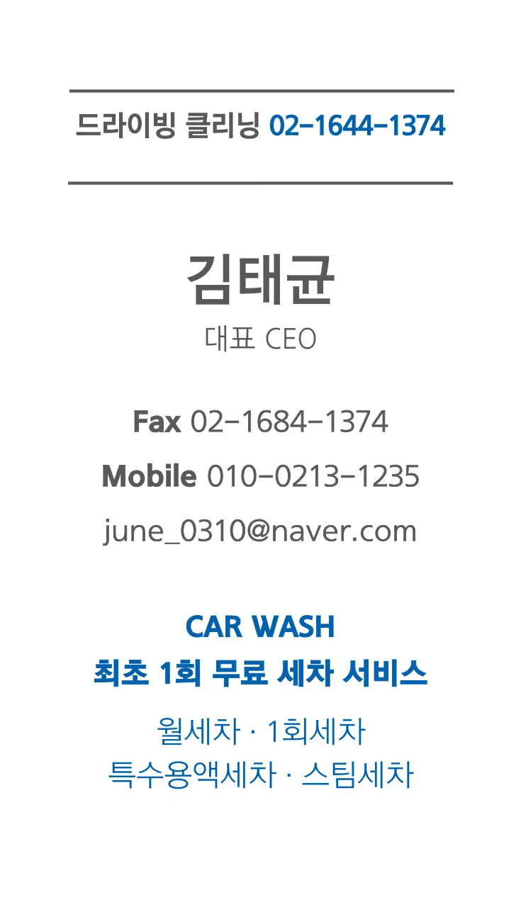 드라이빙클리닝