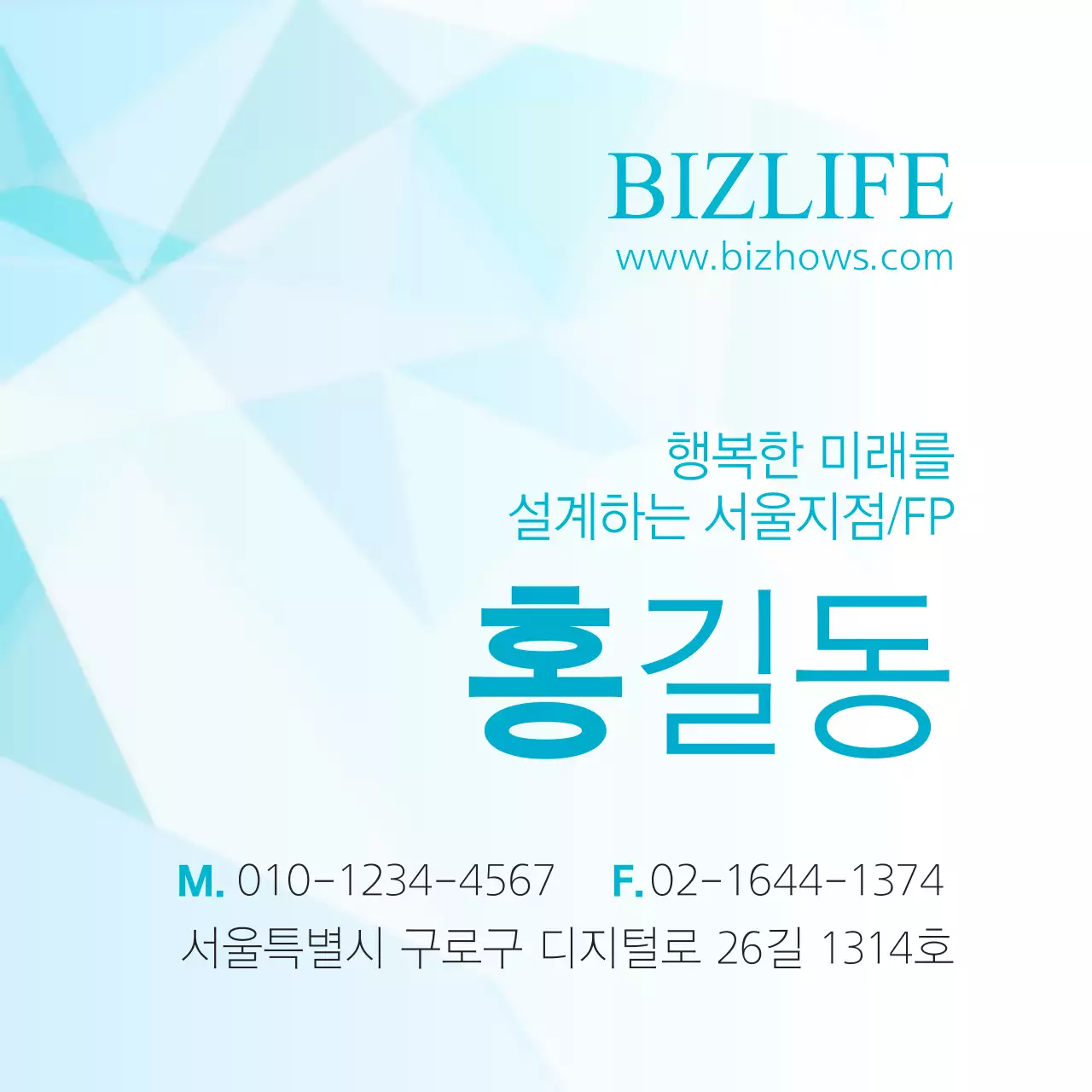 BIZLIFE 블루