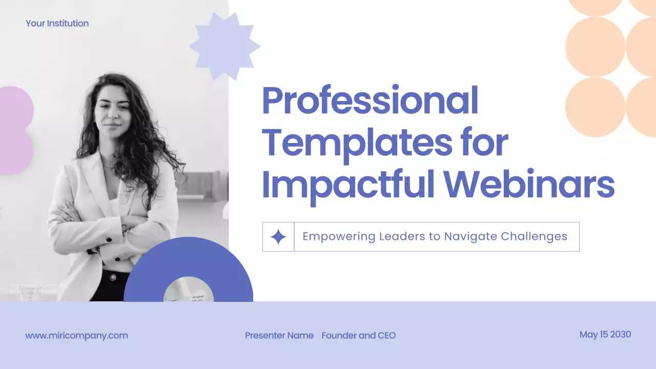 Purple Modern Leadership Guide Presentation